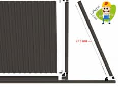 Doorhan Revolution 4000x2000 коричн